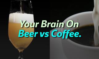 How Beer and Coffee Affect Your Brain