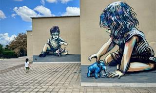 Alice Pasquini Gorgeous Street Art