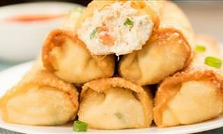 How to Make Exquisite Crab Rangoon Egg Rolls