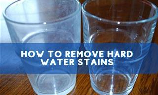 Remove Hard Water Stains Easily With These Natural Solutions!