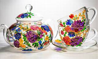 16 Incredible Glassware Art Creations