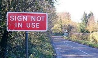 These Signs Make About Zero Sense