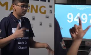 Aaryan Shukla is a Better Calculator than a Computer