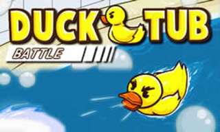 This Duck Needs Your Help to Survive the Tub Battle!