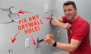 How to Fix Holes in Your Drywall