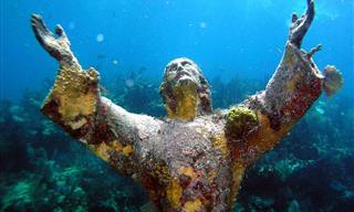 Incredible Underwater Statues From Around the World.