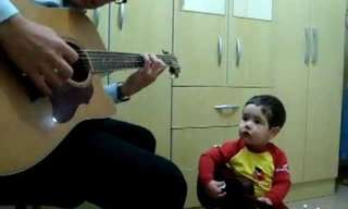 An Adorable Performance by a 2 Year Old!