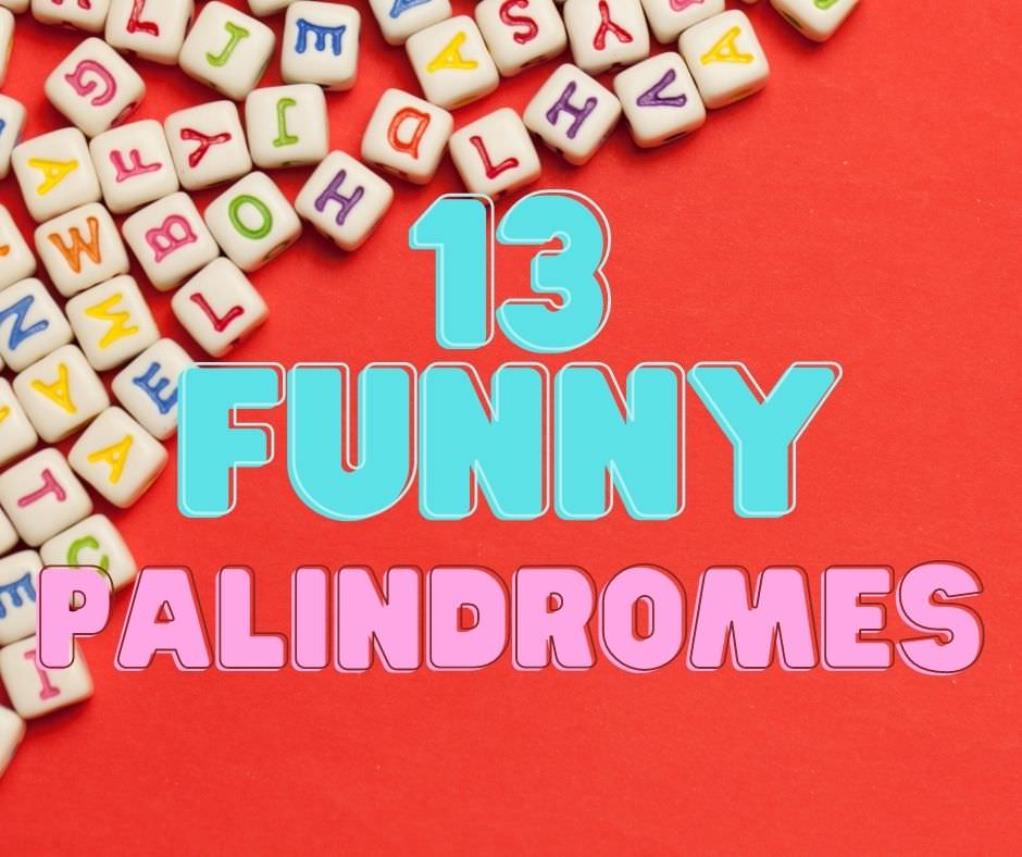 13 Funny Palindromes That Will Make You Giggle