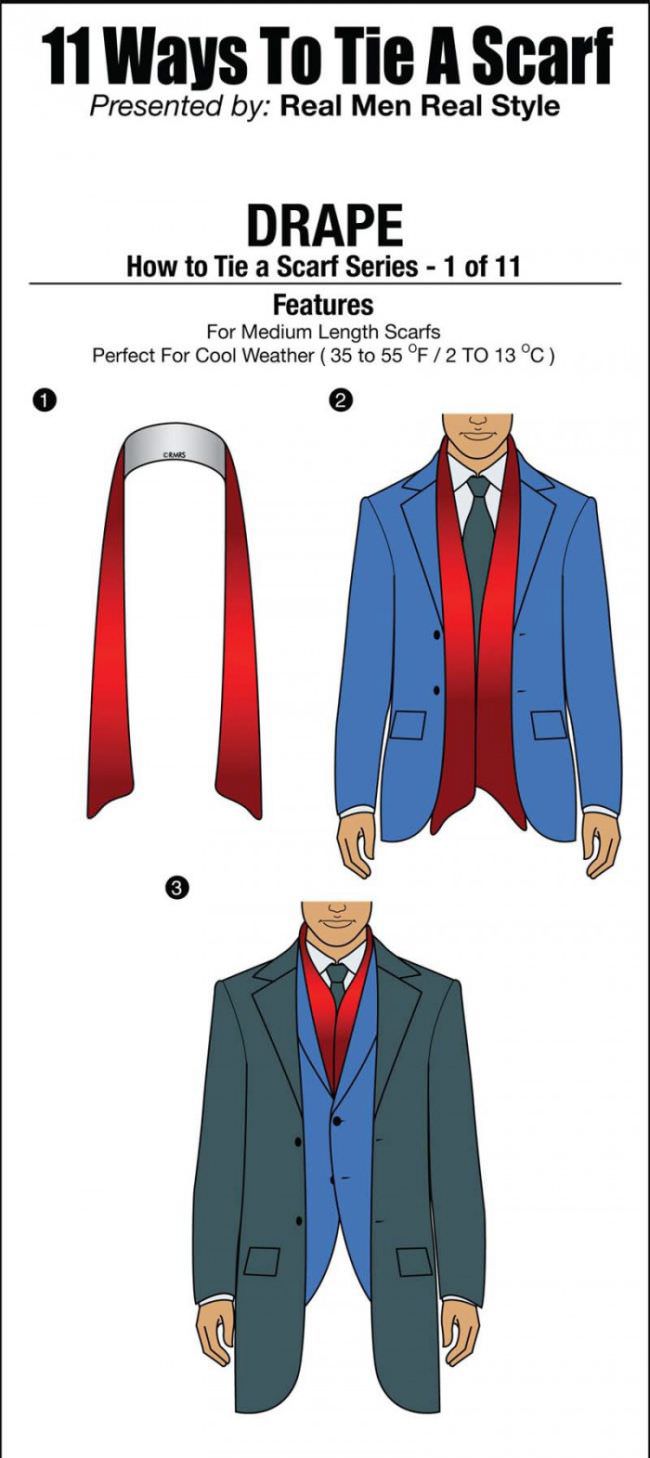 Winter is Here: 11 Ways to Tie Your Scarf!