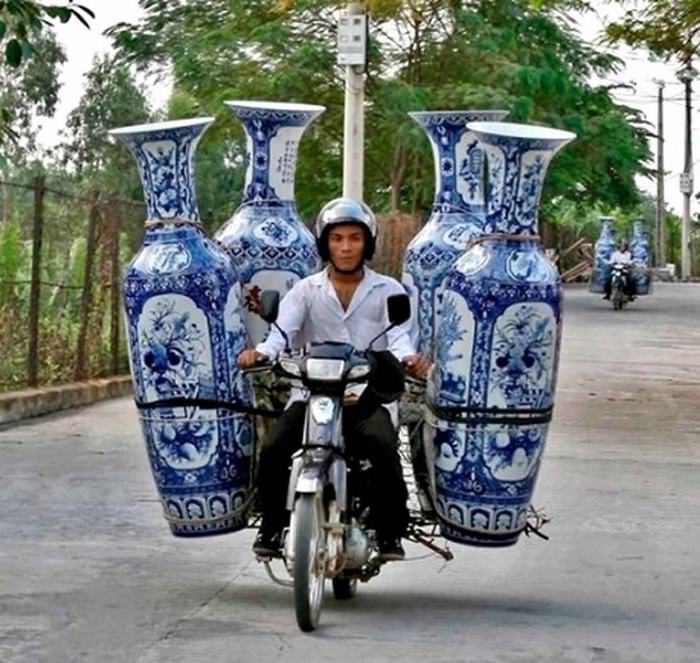 Overloaded Vehicles in China