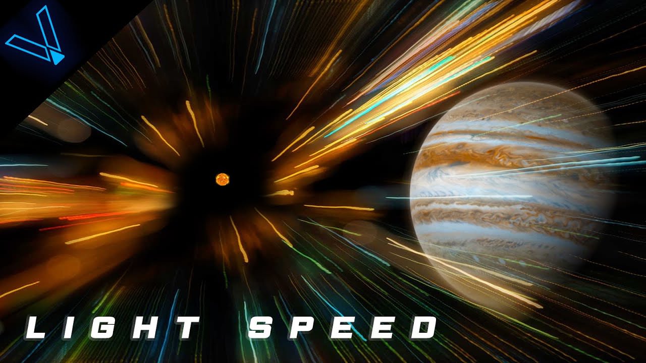 what speed does light travel (c)