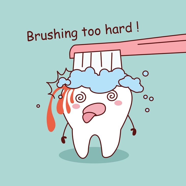 The Risks of Over Brushing Your Teeth