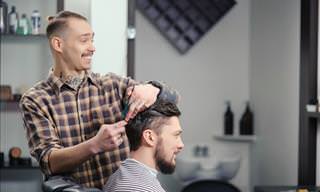 The Barber and the Strange Client