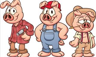 Funny Poem: The Three <b>Little</b> Pigs