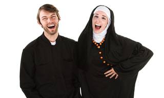 A <b>Priest</b> and Nun On the Road