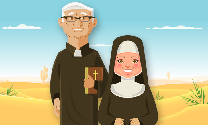 Joke: The Nun, the Priest and the Camel | Religion Jokes