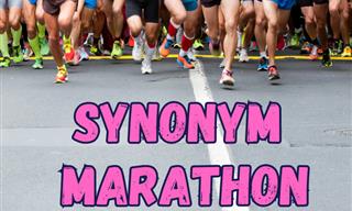 <b>English</b> Synonym Marathon