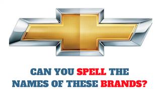 Can You <b>Spell</b> These Famous Brands?