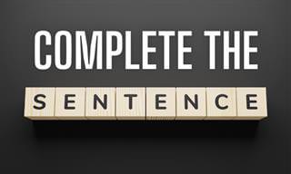 Complete the Sentence Correctly!