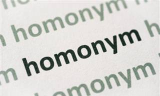 Can You Ace This Homonym Test?