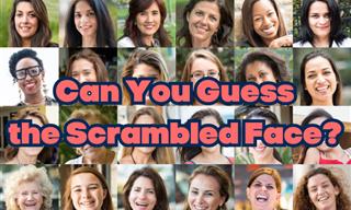 Can You Identify These Scrambled Faces?