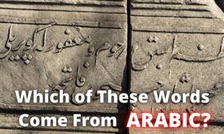 Which English Words Have Arabic Origins?