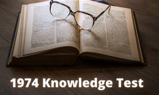 Try the 1974 <b>Knowledge</b> <b>Quiz</b>!