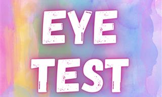 A <b>Colorful</b> Eye <b>Test</b>