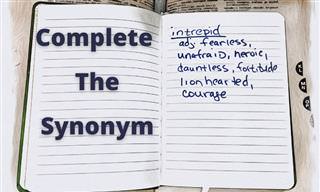 Can You Complete the Synonym? (Part II)