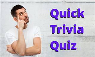 Quick <b>Trivia</b> <b>Quiz</b>!