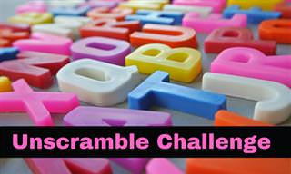 Can You Unscramble These Words?