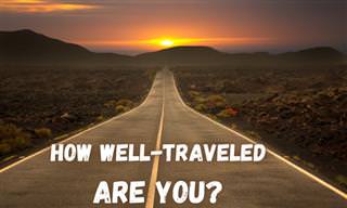 <b>How</b> <b>Well</b>-Traveled Are <b>You</b>?
