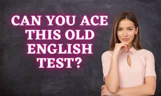 Can You Beat This 1945 English Test?