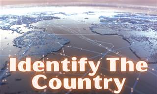 Identify the Country on a <b>Map</b>
