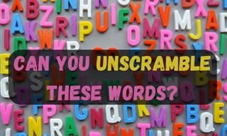 Unscramble These Words in Time!