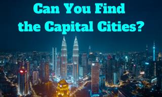 Can You Find These 20 <b>Capital</b> <b>Cities</b>?