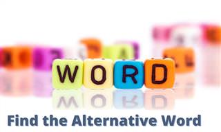 Find the Alternative Word