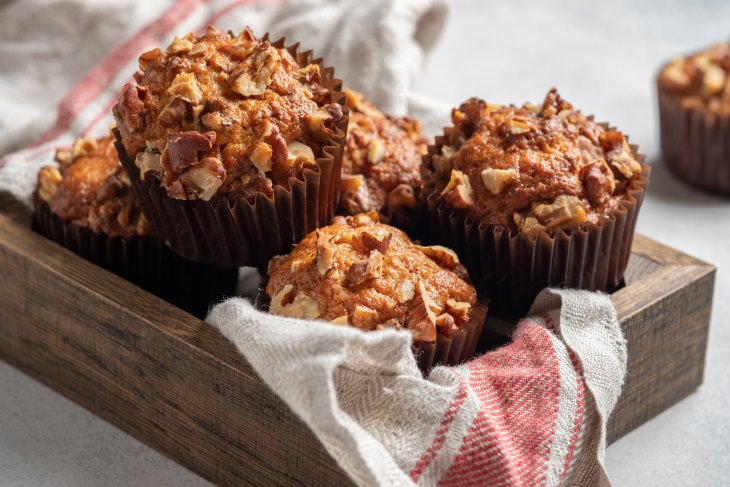 Carrot and Nut Muffins