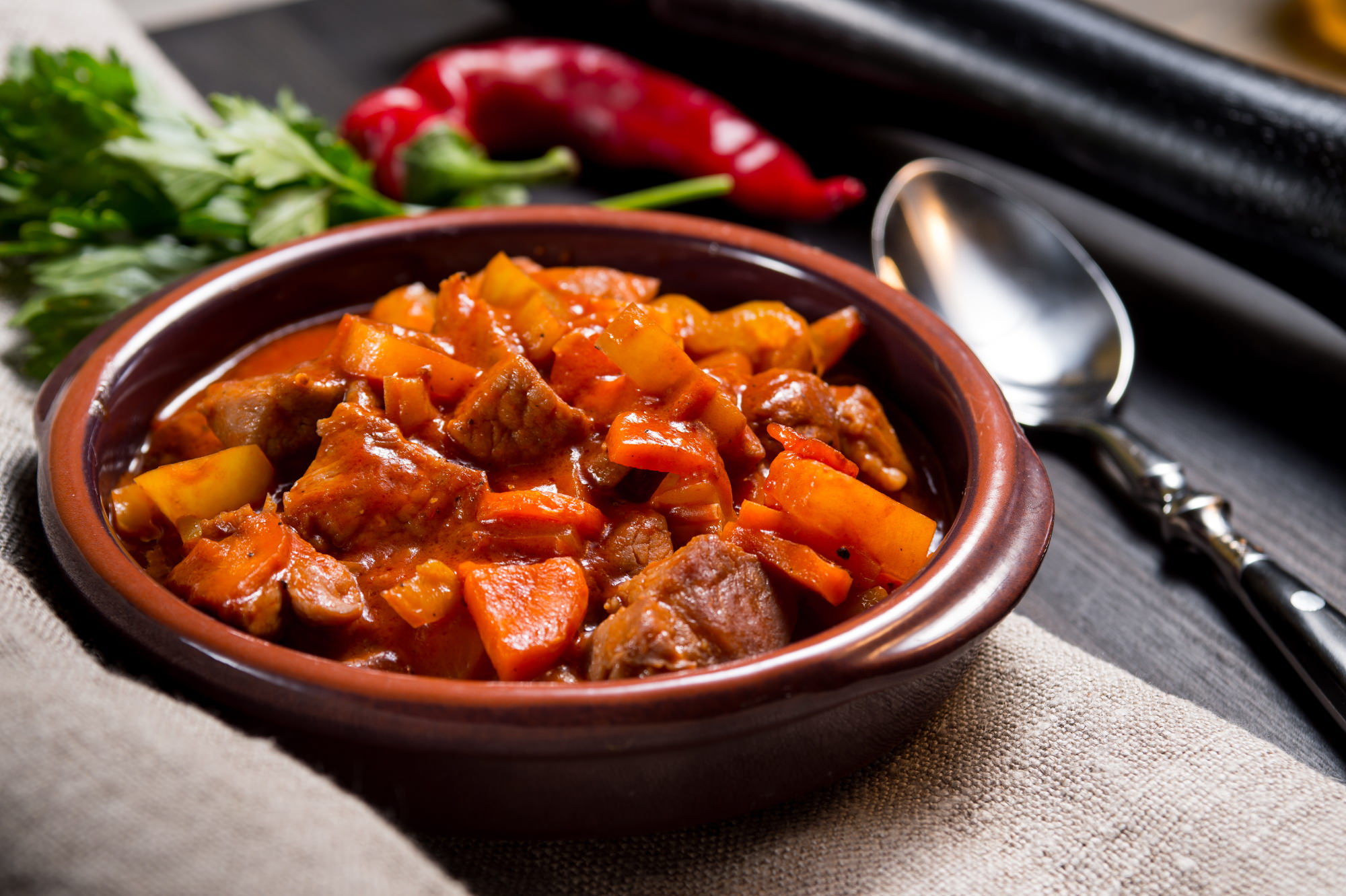 Easy Pork and Pepper Goulash