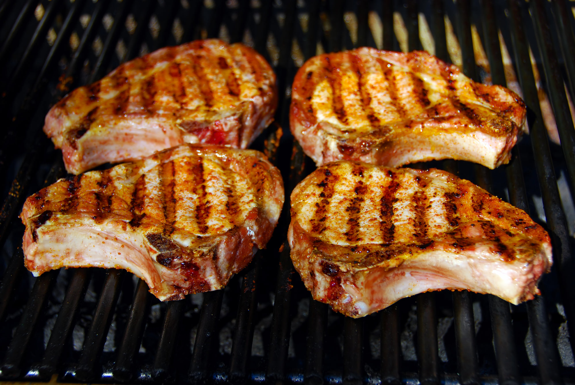 Honey Soy Barbecue Pork Chops