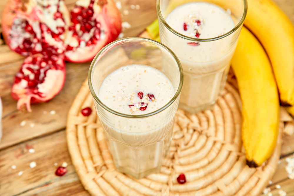 Banana Smoothie with Oats