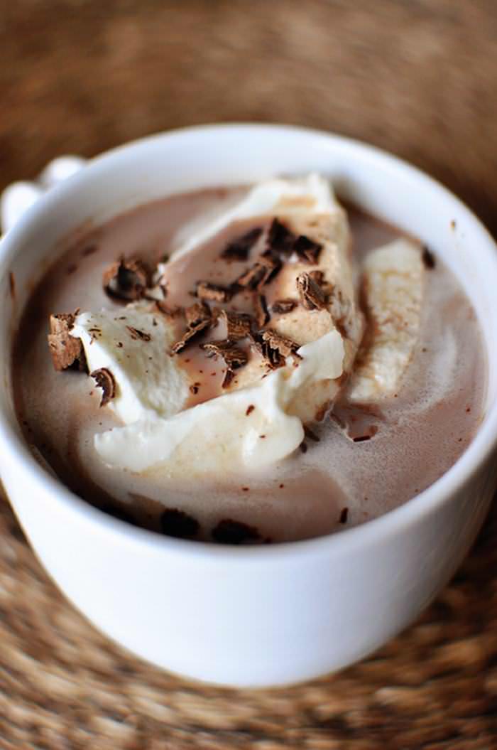 Coconut Tres Leches Hot Chocolate 