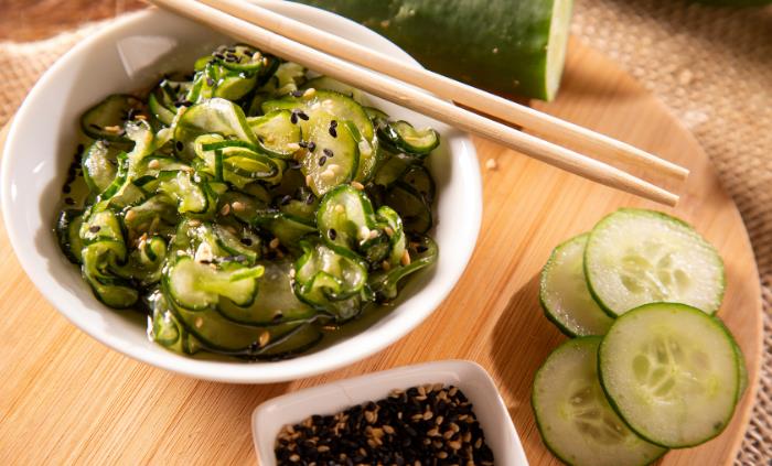 Sesame Cucumber Salad