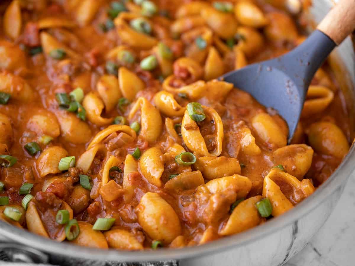 Beef Taco Pasta