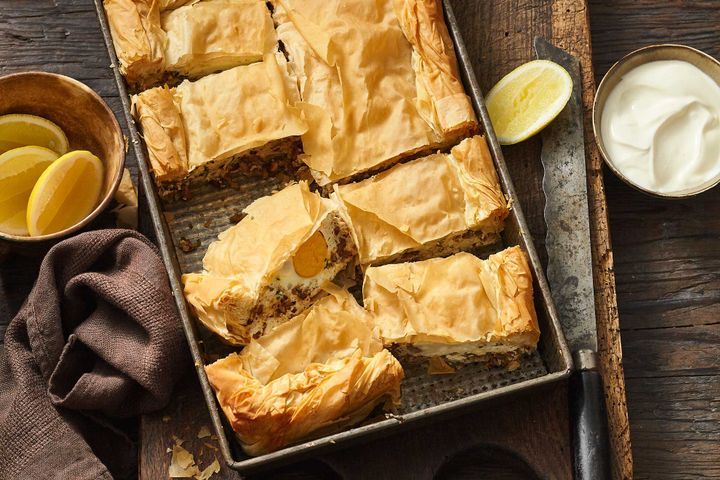 Turkish Lamb Meat Phyllo Pie