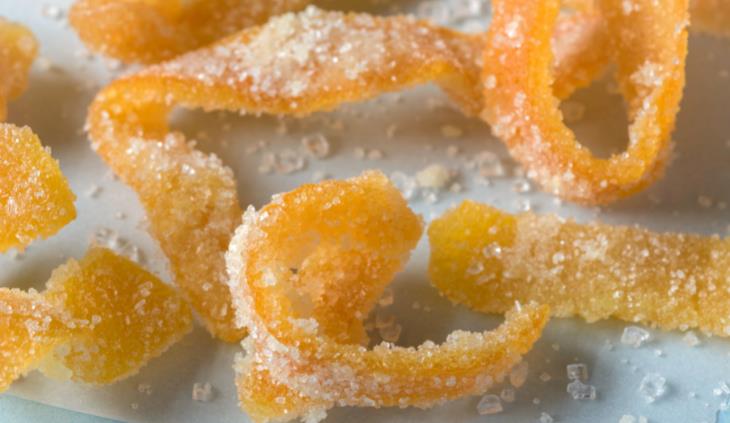 Sour Candied Citrus Mix Peels