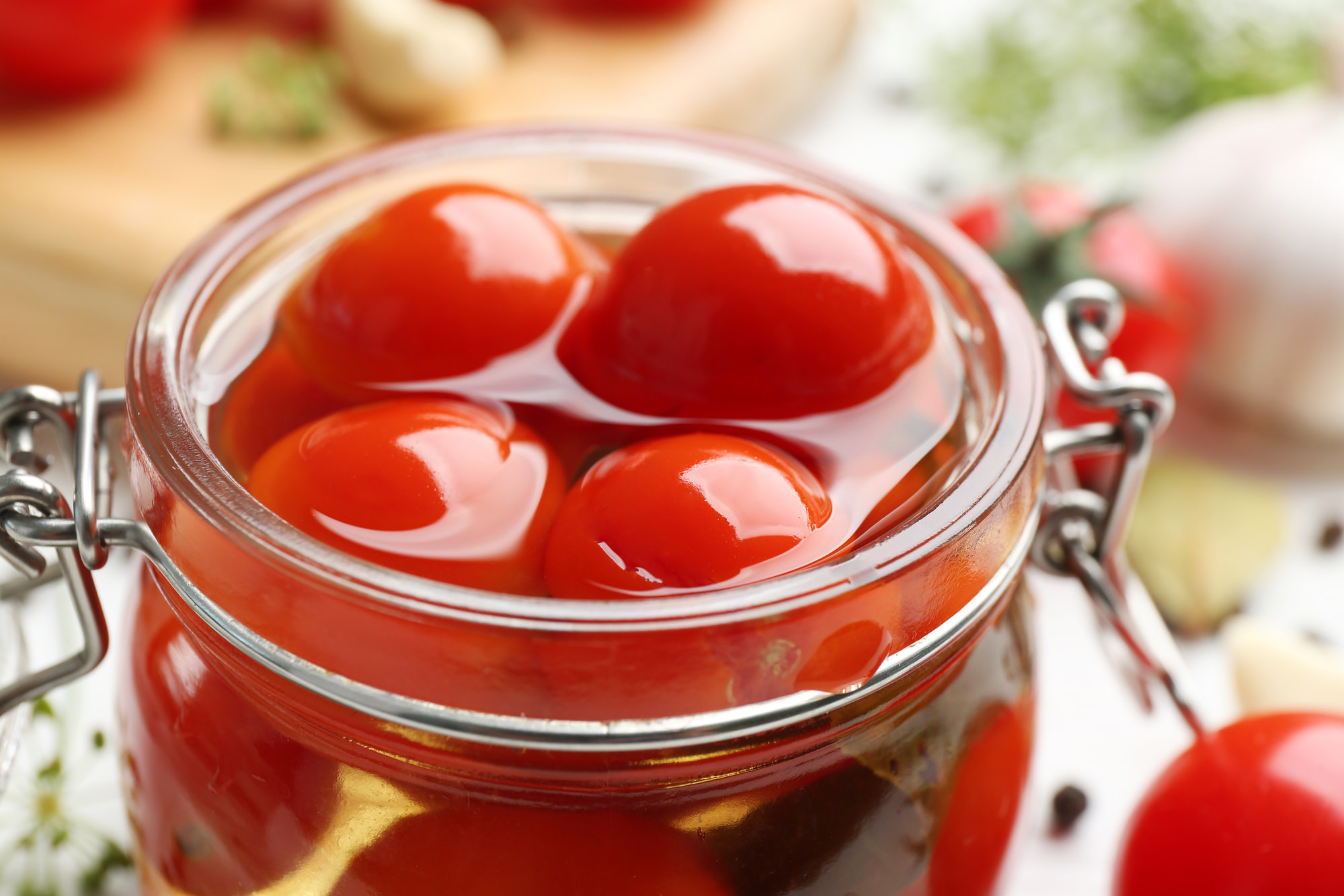 Pickled Cherry Tomatoes