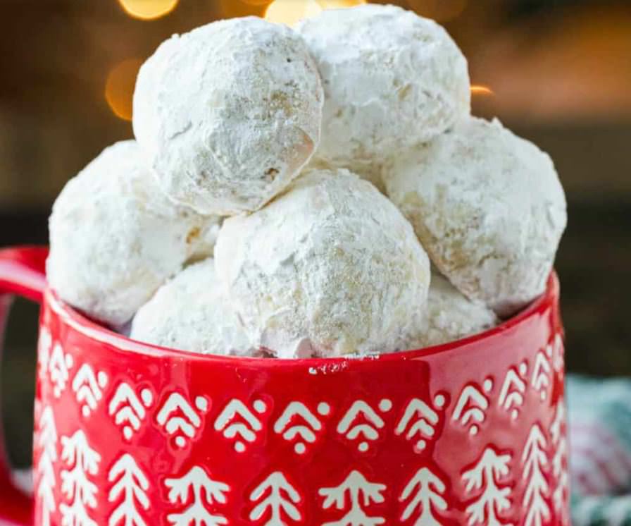 Snowball Cookie Bites