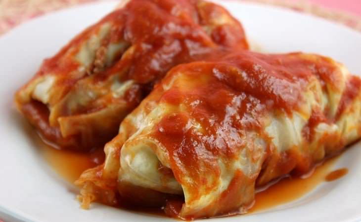 Stuffed Cabbage Leaves