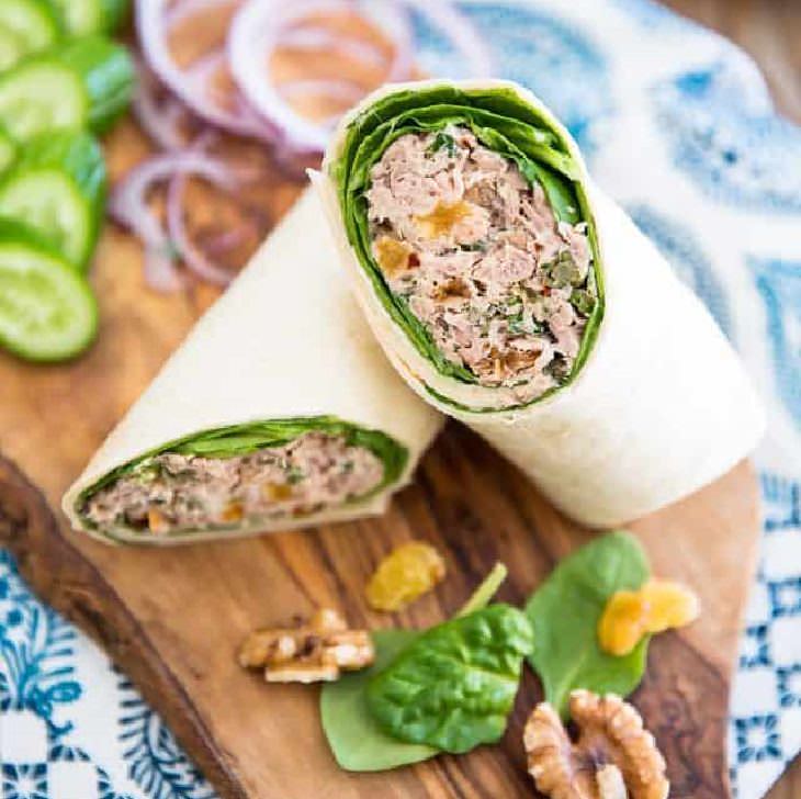 Tuna and Vegetable Roll